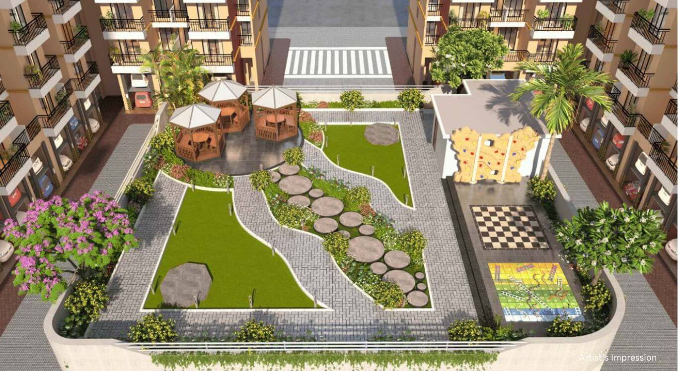 Amenity - Elevated Podium View