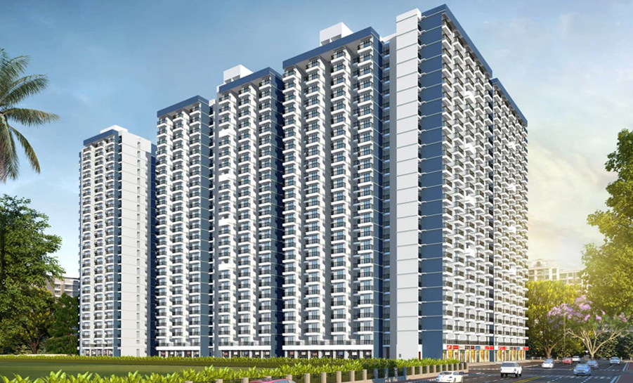 Suraksha Smart City elevation side view